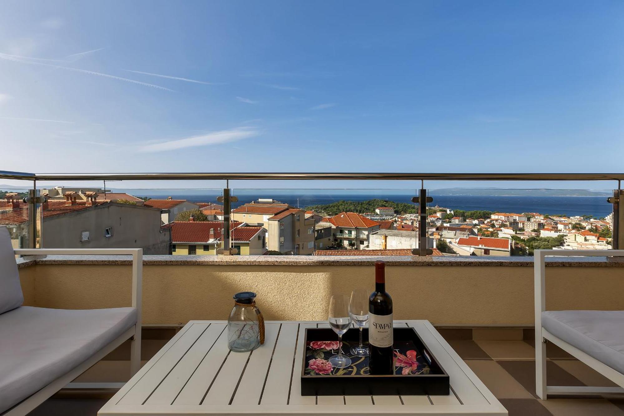 Sea View Apartments Dammi With Free Parking Макарска Экстерьер фото